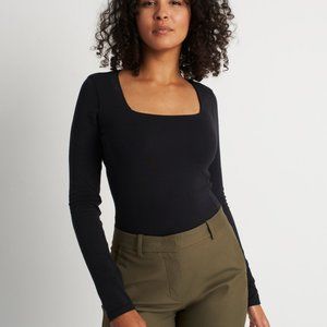 Kit and Ace Kit Bodysuit in Wine Red